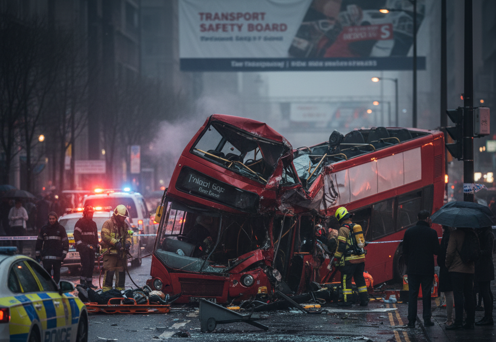 Double-Decker Bus Crash: Safety Investigation and Accountability