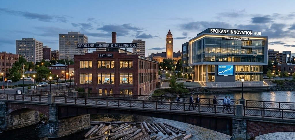 From Timber Town to Innovation Hub: Spokane’s Economic Evolution